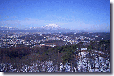 今日の岩手山！