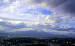 今日の岩手山！