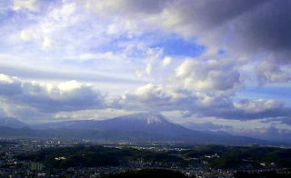 今日の岩手山！