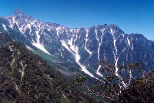 夏の北鎌尾根